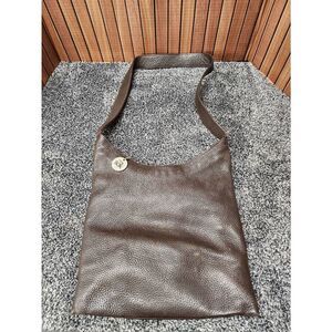 The Sak Dark Brown Leather Bag #A85